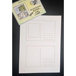 BESP18 Cartes postales beige