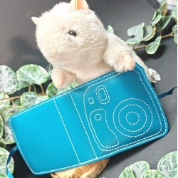 Mini Instax 11 "Skaï bleu...