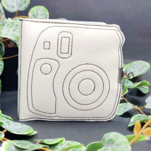 Structure d'album polaroid skaï blanc