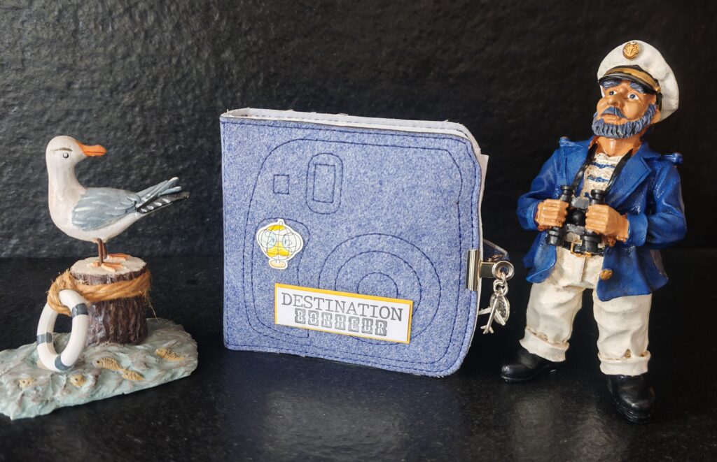 Structure d'album polaroid en Alcantara